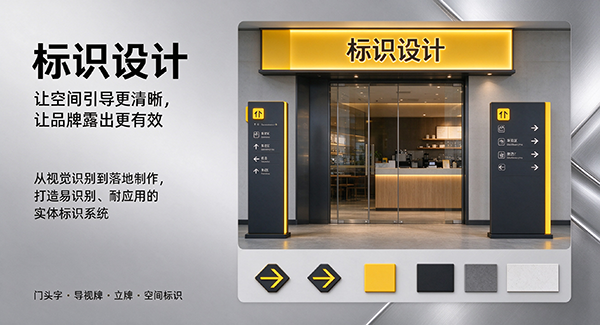 马龙区标识设计